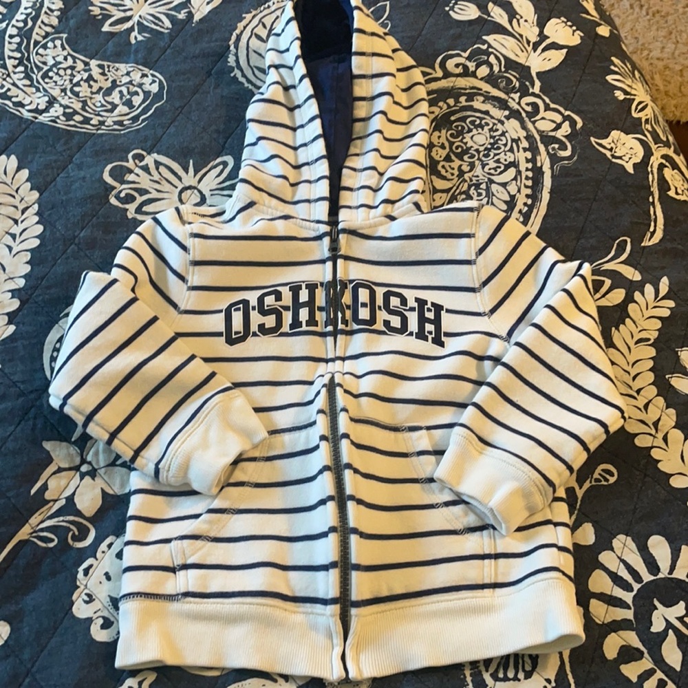 Euc osh kosh zip up sweatshirt